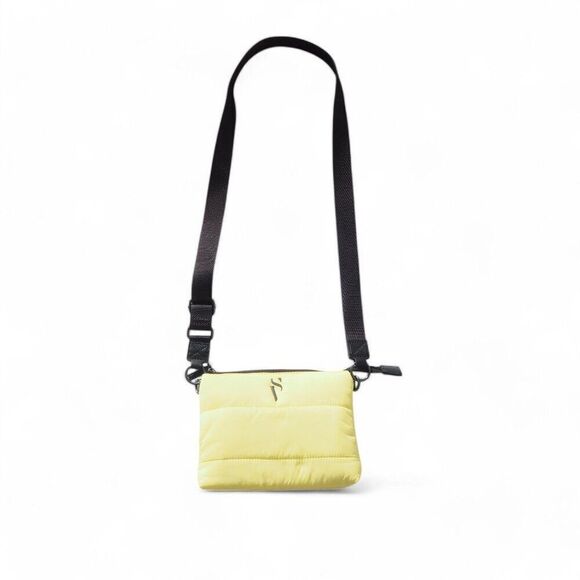 Simply Vera Vera Wang Geo Quilted Crossbody Bag "Quilted Green Believer" - Picture 3 of 10